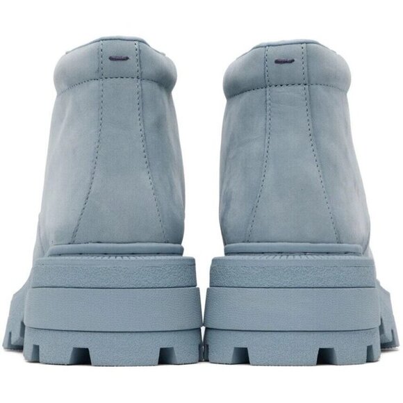 Eytys Tribeca Lace-Up Boots 36 US 6 Womens Sky Blue - Picture 15 of 16